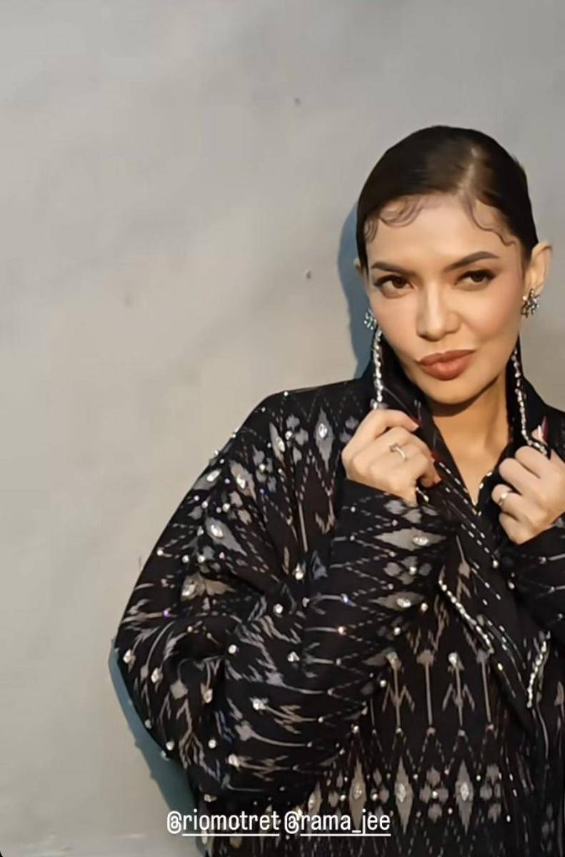 pemotretan Najwa Shihab bak artis Hollywood (Instagram.com/najwashihab)