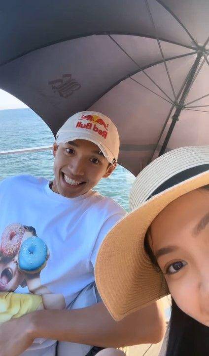potret bulan madu Jonatan Christie dan Shanju di Bali (instagram.com/shanju)