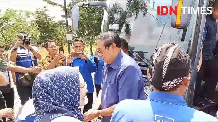 Turun Gunung ke Banyumas, SBY Minta Kader Demokrat Tak Tebar Janji