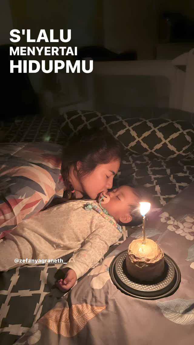 potret Felicya-Hito rayakan ultah pertama Zefanya (instagram.com/felicyangelista_)