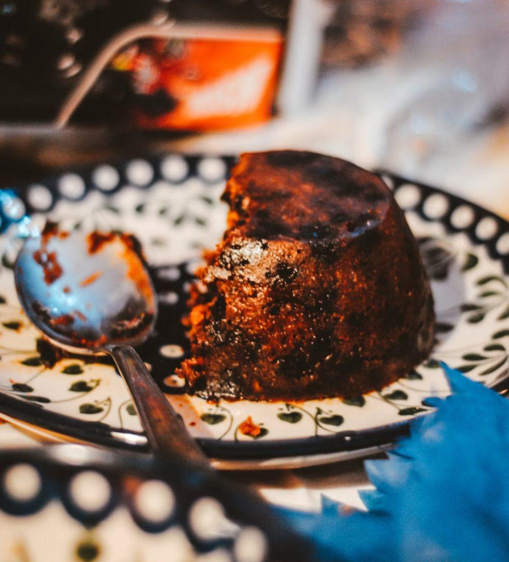 christmas pudding khas Inggris (unsplash.com/Nik)