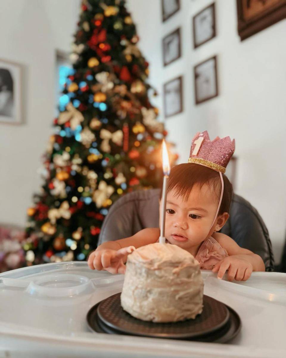 potret Felicya-Hito rayakan ultah pertama Zefanya (instagram.com/felicyangelista_)