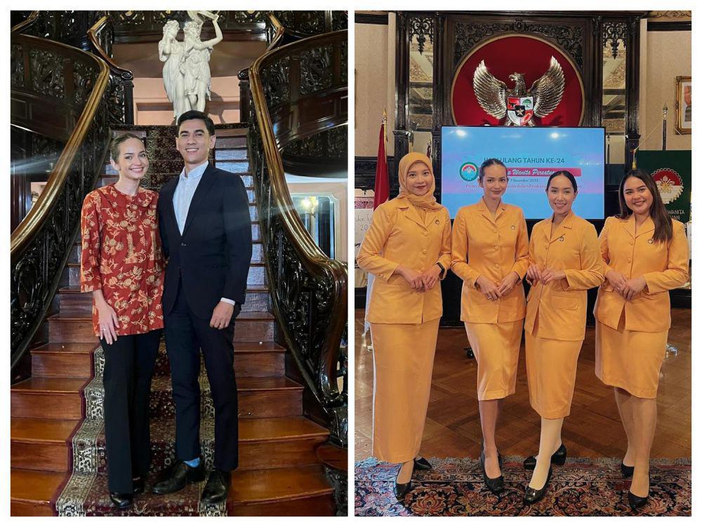 momen Enzy Storia ikut acara dharma wanita di Washington (instagram.com/enzystoria)