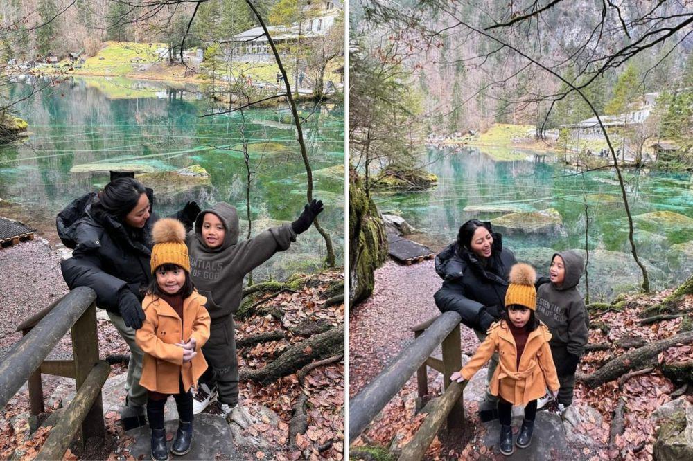 10 Momen Seru Xabiru dan Chava Liburan ke Swiss, Excited!