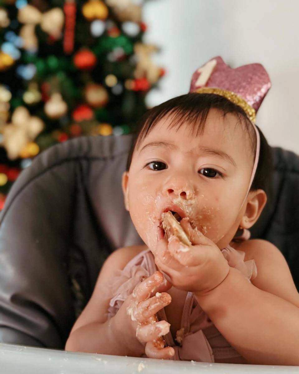 potret Felicya-Hito rayakan ultah pertama Zefanya (instagram.com/felicyangelista_)
