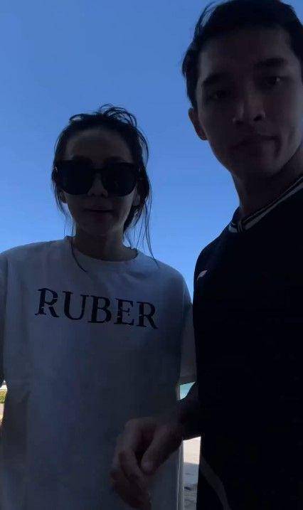 potret bulan madu Jonatan Christie dan Shanju di Bali (instagram.com/shanju)