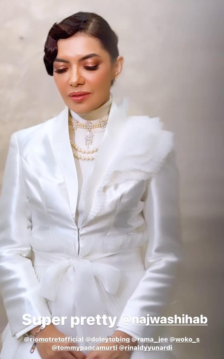 pemotretan Najwa Shihab bak artis Hollywood (Instagram.com/riomotret)