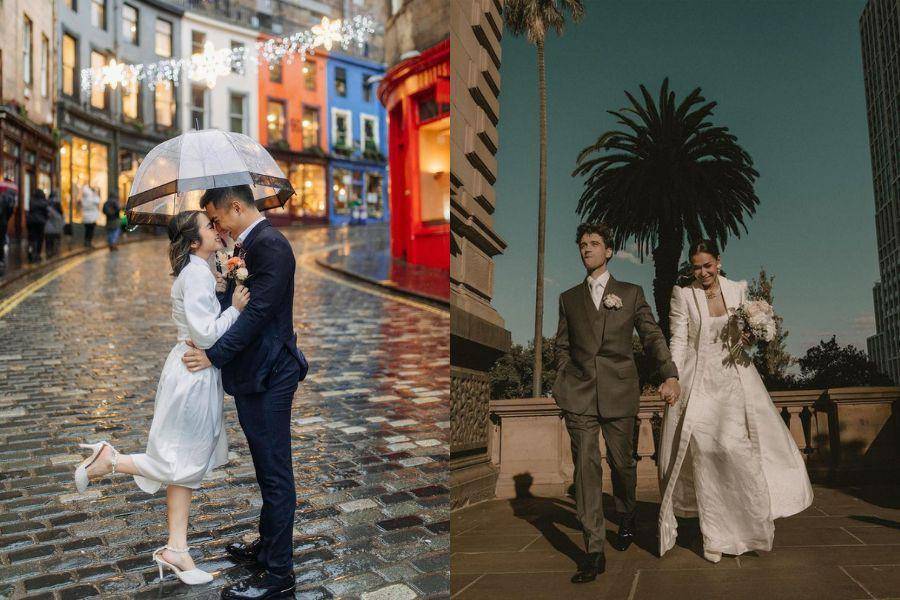 Prewedding artis 2023. (instagram.com/melahyarofficial / instagram.com/gritteagathaa