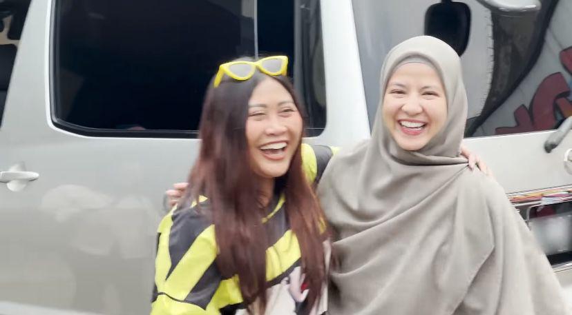 potret Boiyen ketemu Natasha Rizky (youtube.com/Trio Strong Family)