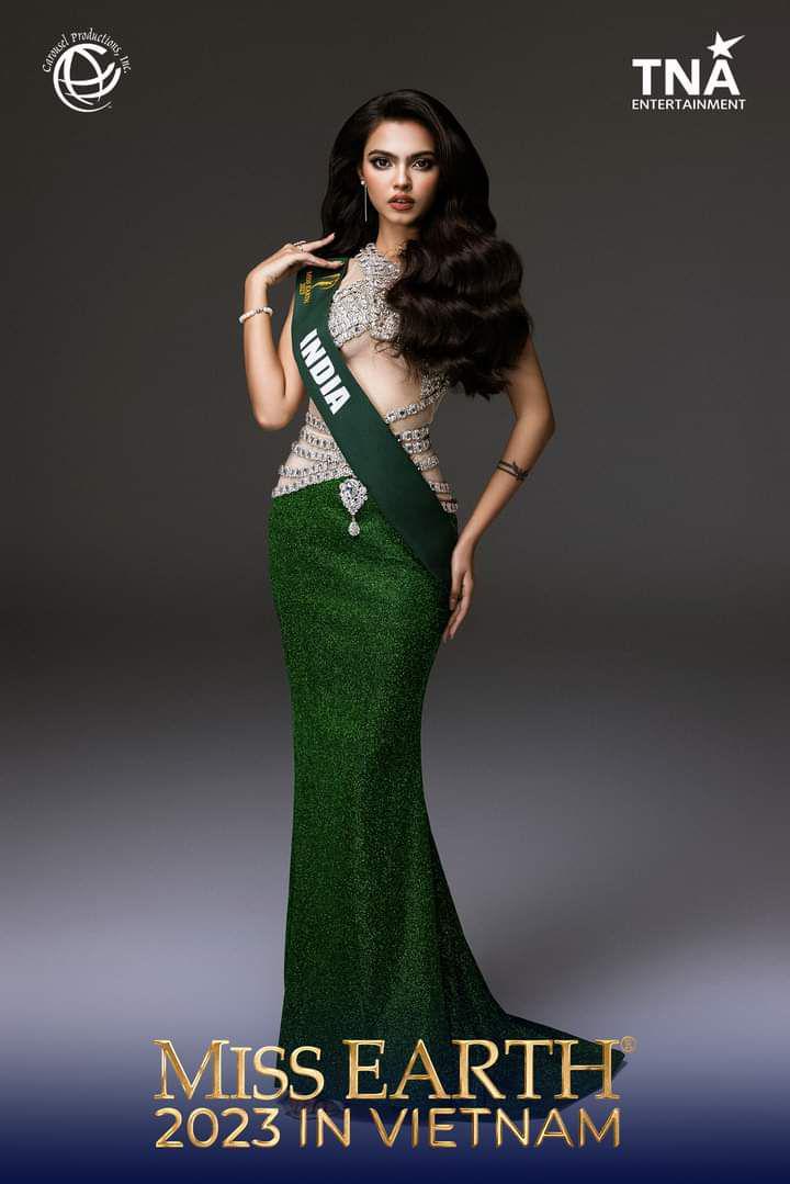 Pemotretan Evening Gown Finalis Asia di Miss Earth 2023 (Facebook.com/Miss Earth)