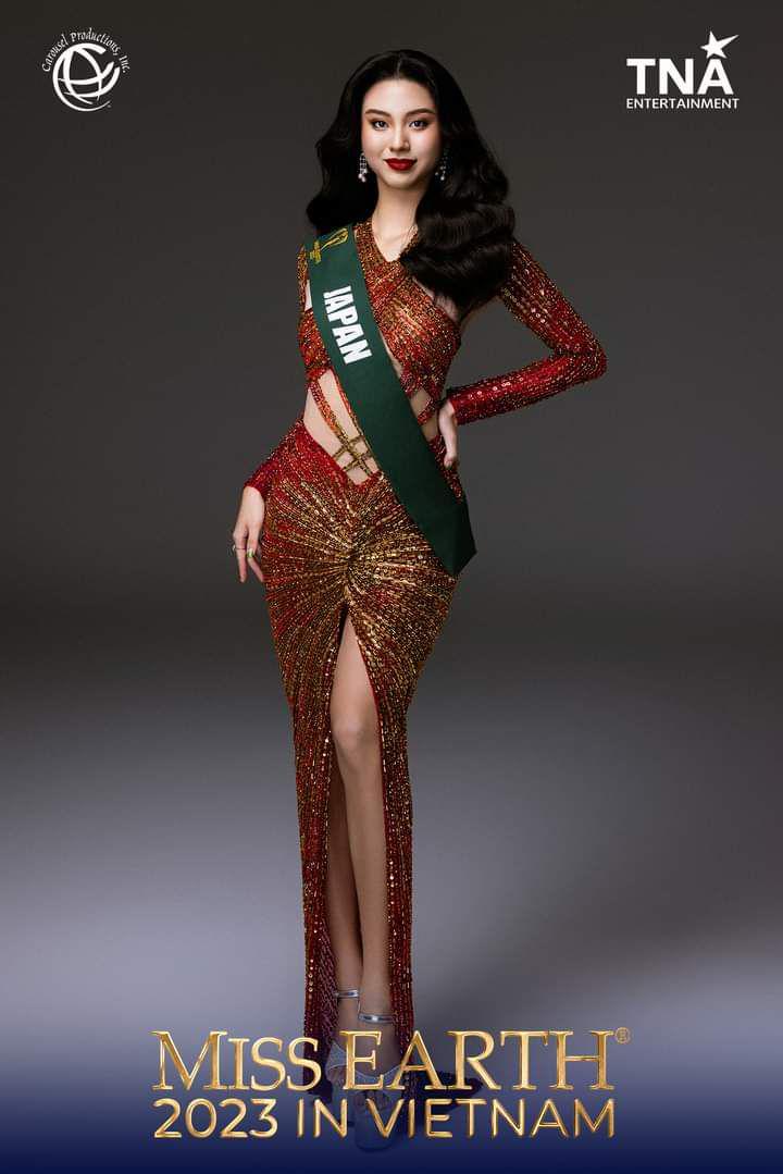 Pemotretan Evening Gown Finalis Asia di Miss Earth 2023 (Facebook.com/Miss Earth)