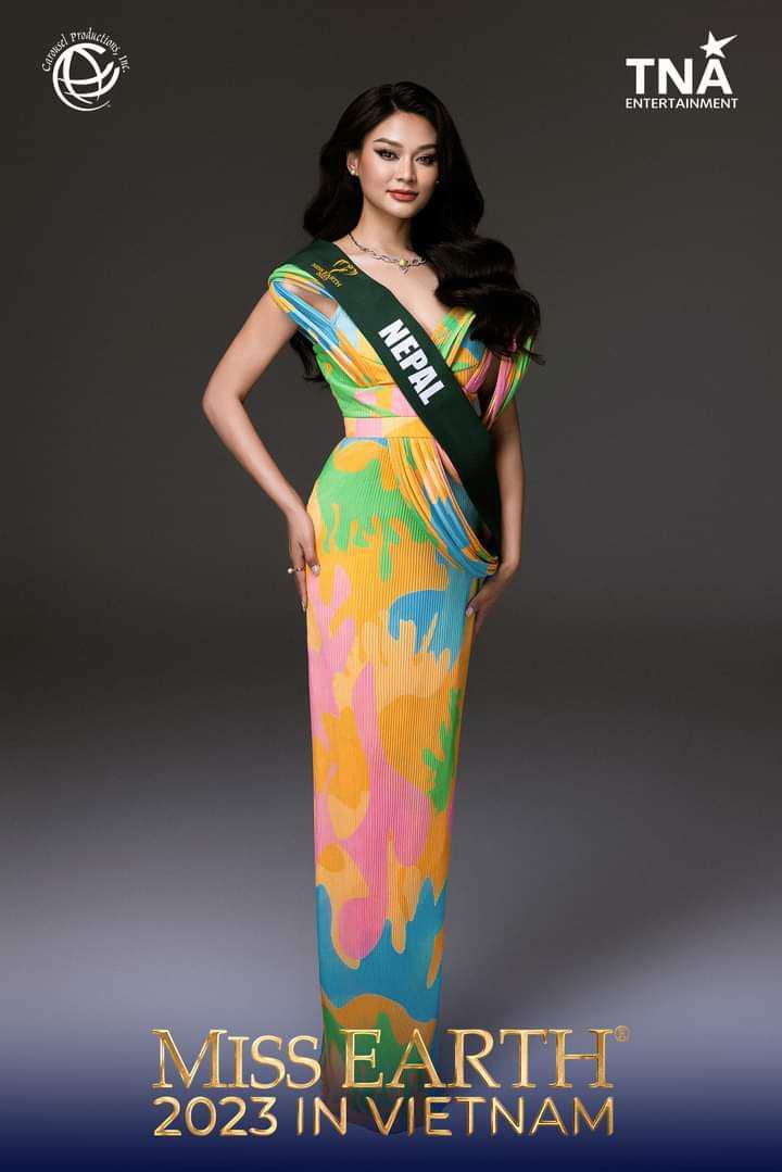Pemotretan Evening Gown Finalis Asia di Miss Earth 2023 (Facebook.com/Miss Earth)