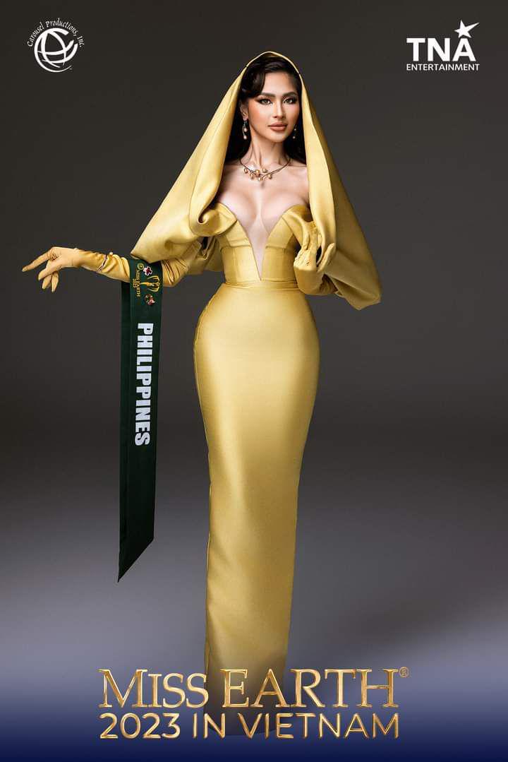 Pemotretan Evening Gown Finalis Asia di Miss Earth 2023 (Facebook.com/Miss Earth)