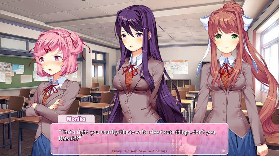 ilustrasi Doki Doki Literature Club (dok. DDLC)