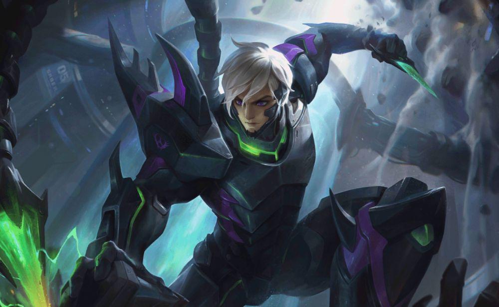 tampilan skin Gusion VENOM Emperor Scorpion (dok. Moonton/Mobile Legends)