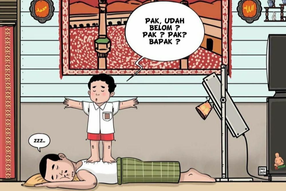 7 Ilustrasi Dhany Pramata yang Bikin Kamu Kangen Masa Kecil