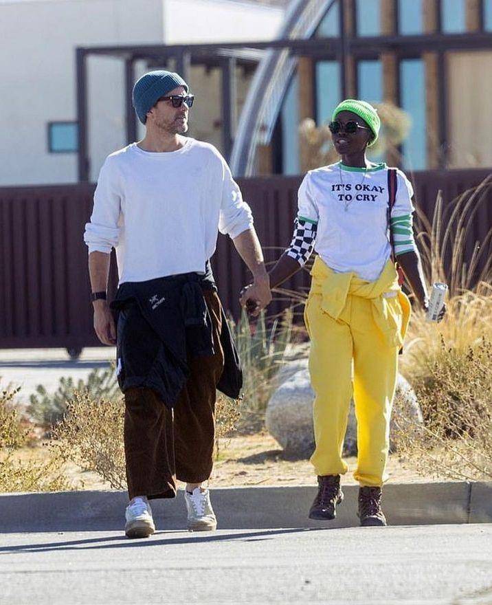 potret Joshua Jackson dan Lupita Nyong'o (instagram.com/lleeyla)