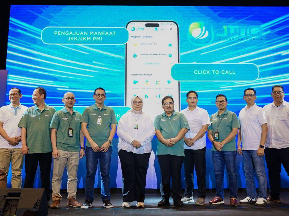 Peringati Hari Migran Internasional yang jatuh pada tanggal 18 Desember, BPJS Ketenagakerjaan melalui layanan aplikasi digitalnya bernama Jamsostek Mobile (JMO) meluncurkan fitur baru khusus untuk para Pekerja Migran Indonesia (PMI). (Dok. BPJS Ketenagakerjaan)