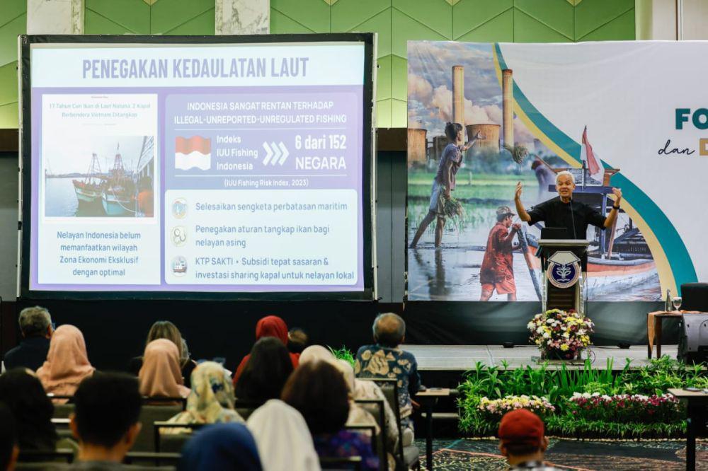 Bila Jadi Presiden, Ganjar Janji Putihkan Kredit Macet Nelayan