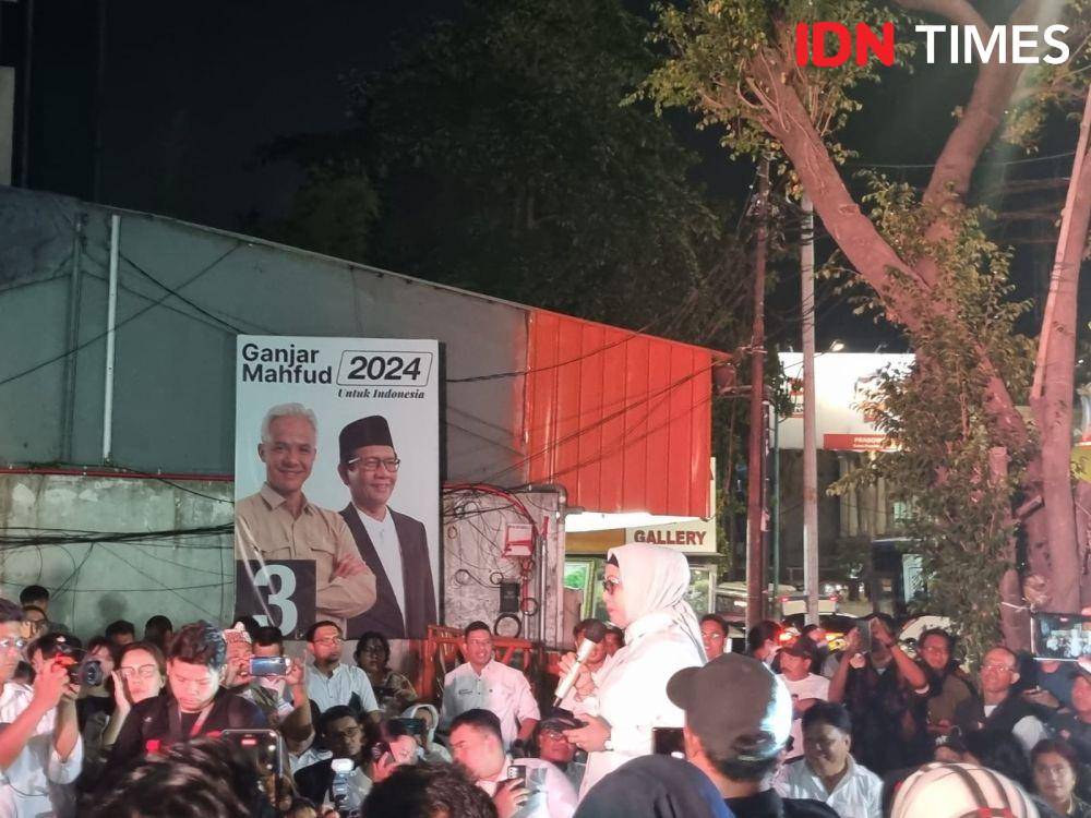 Relawan Barisan Advokasi Keadilan Indonesia Ganjar-Mahfud (BAKI GAMA) 03 (IDN Times/Ilman Nafi'an)