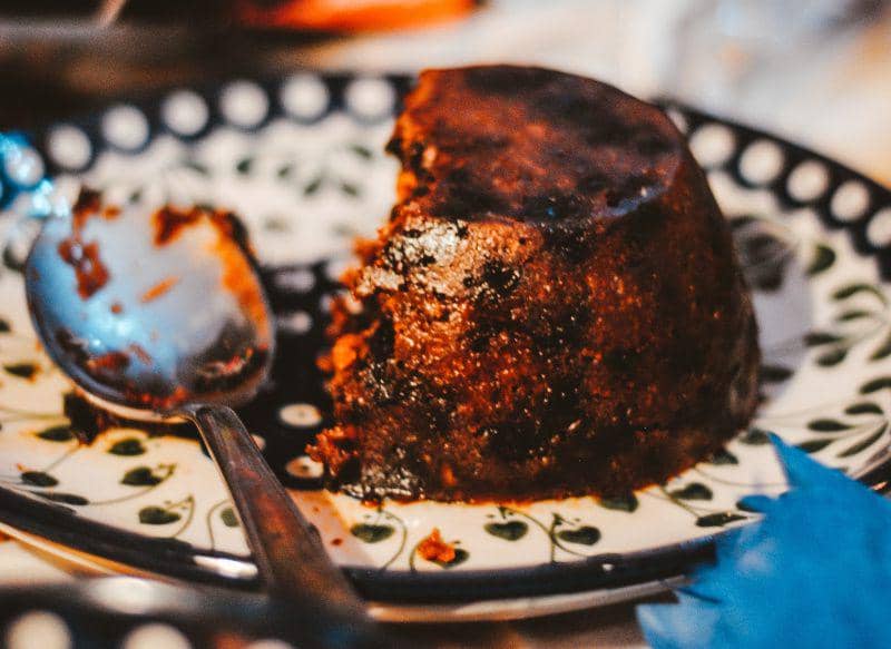 Potret christmas pudding 