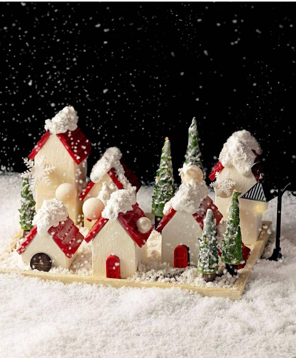 luxury chrismast cake dari hotel JW Marriot (instagram.com/jwmarriot_dongdaemun)