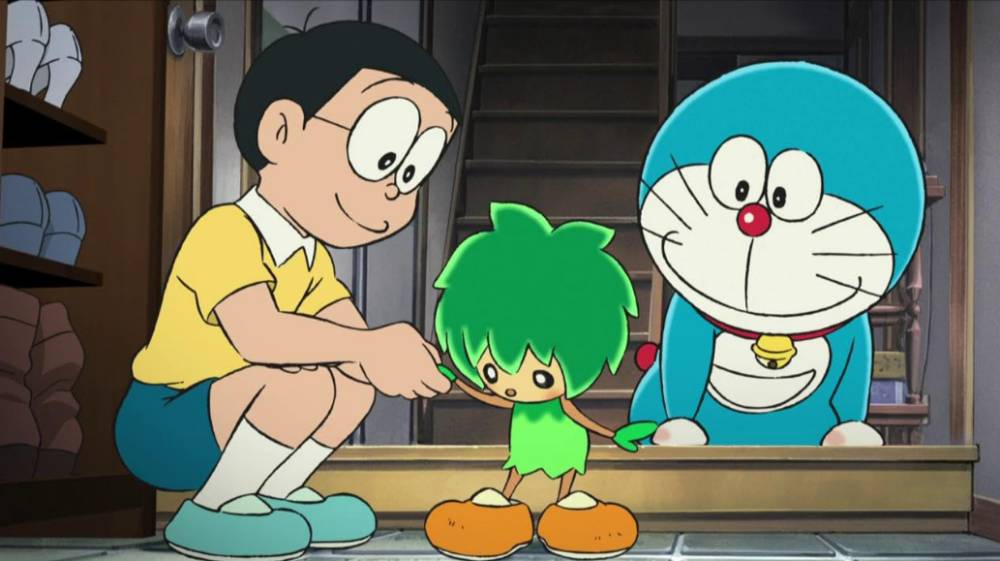 cuplikan dari anime Doraemon the Movie: Nobita and the Green Giant Legend  (2008) (dok. Shin-Ei Animation/Doraemon the Movie: Nobita and the Green Giant Legend)