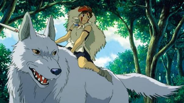cuplikan dari anime Princess Mononoke (1997) (dok. Studio Ghibli/Princess Mononoke)