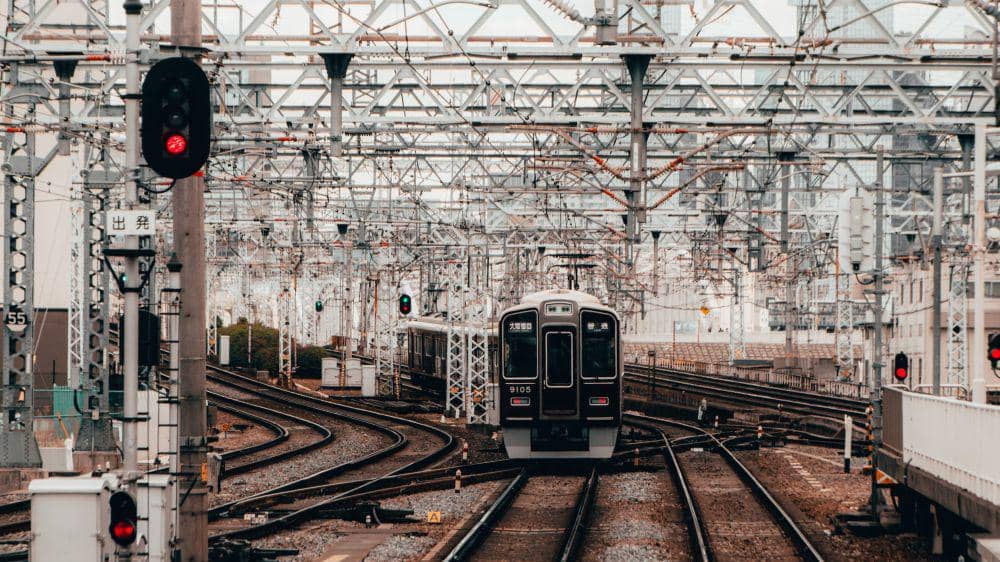 ilustrasi kereta Jepang