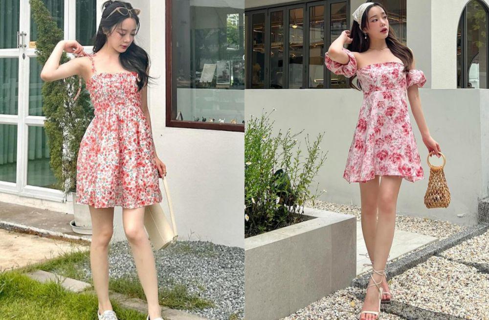 12 Inspirasi Outfit Musim Panas ala Sareeda Prasitdumrong, Cheerful!