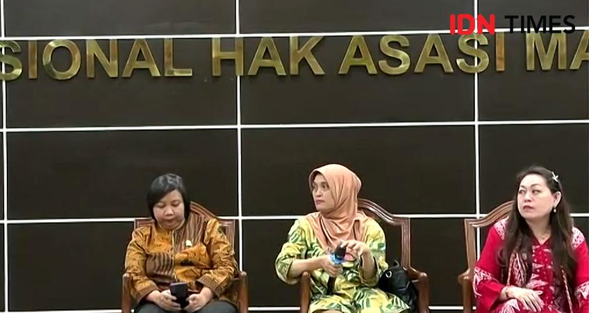 Diskusi Publik: Refleksi Implementasi Undang-Undang TPKS Tantangan dan Efektivitas, Rabu (20/12/2023) (IDN Times/Lia Hutasoit)