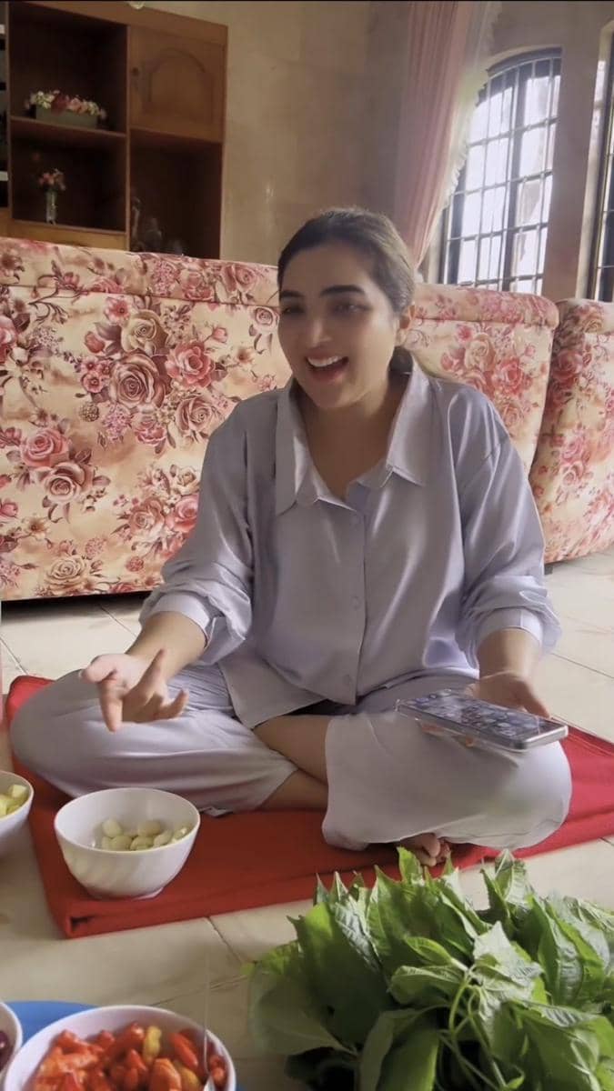 potret Ashanty memasak makanan Thailand (instagram.com/ashanty_ash)