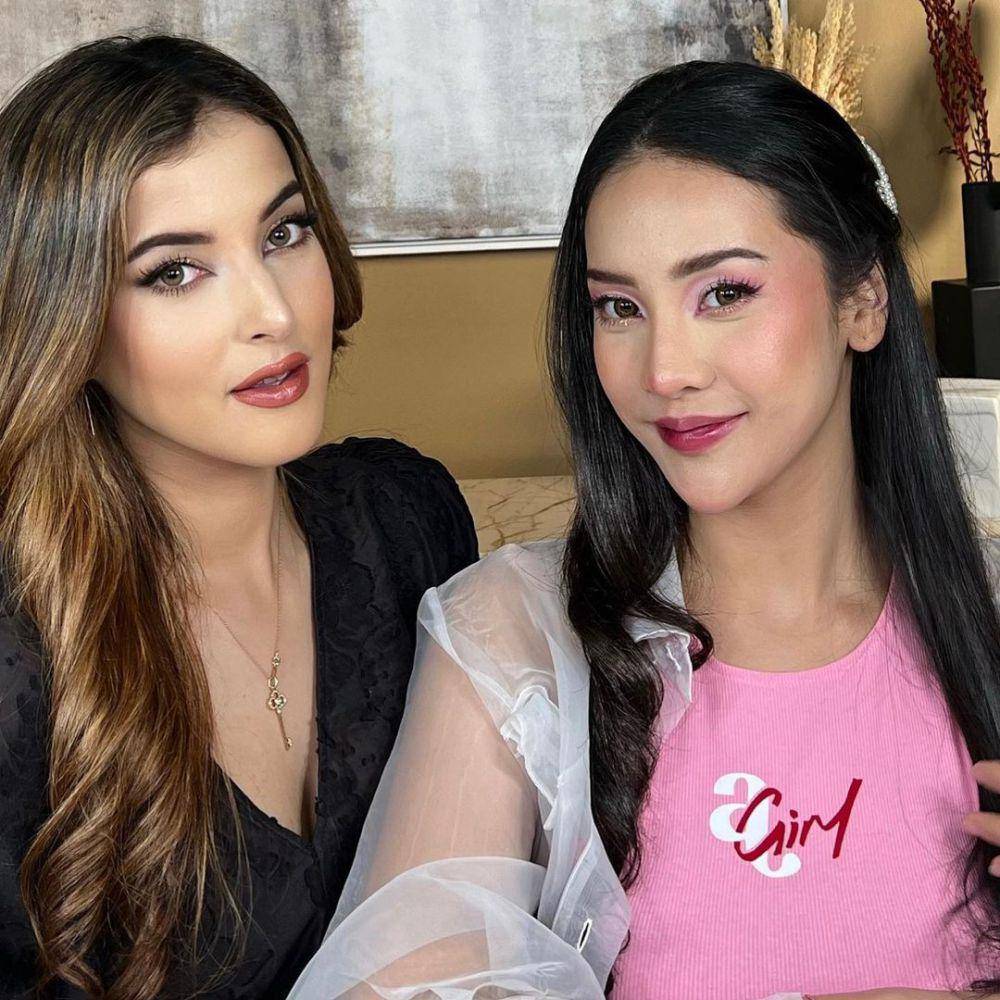 potret Anya Geraldine didandani Tasya Farasya (instagram.com/tasyafarasya)