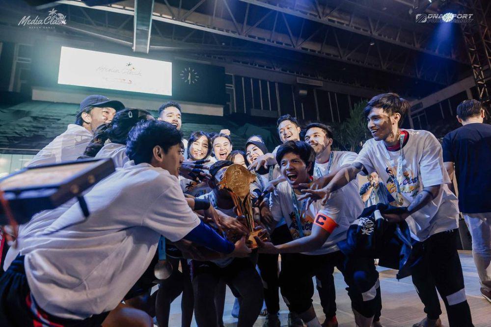 potret AHHA juara beach games (instagram.com/mediaclashkuy)