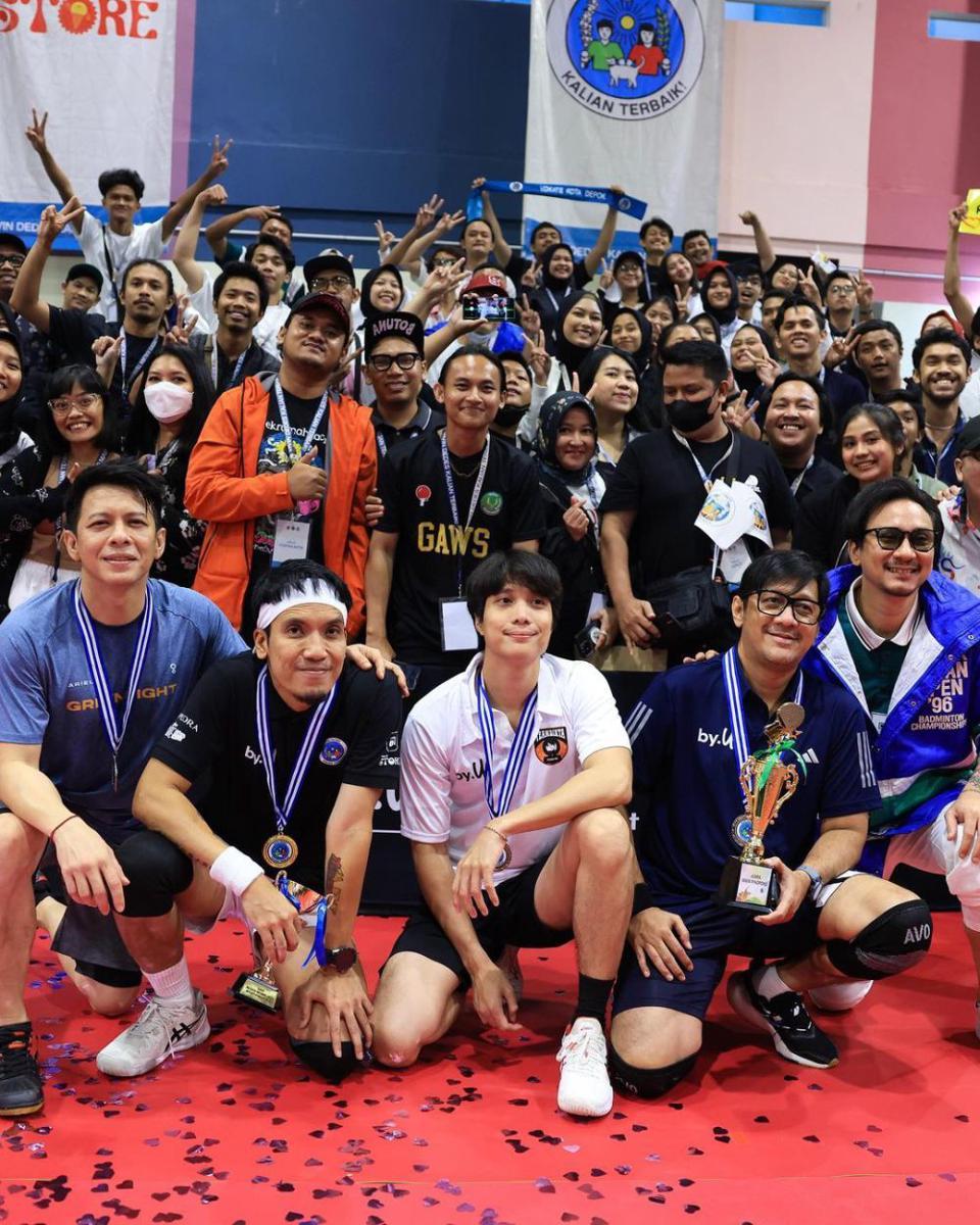 potret Desta juara tenis meja (instagram.com/arielnoah)