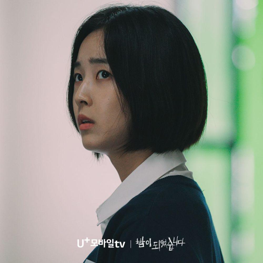 Oh Jung Won (Choi Ye Bin) di drakor Night Has Come (instagram.com/uplus_mobiletv)