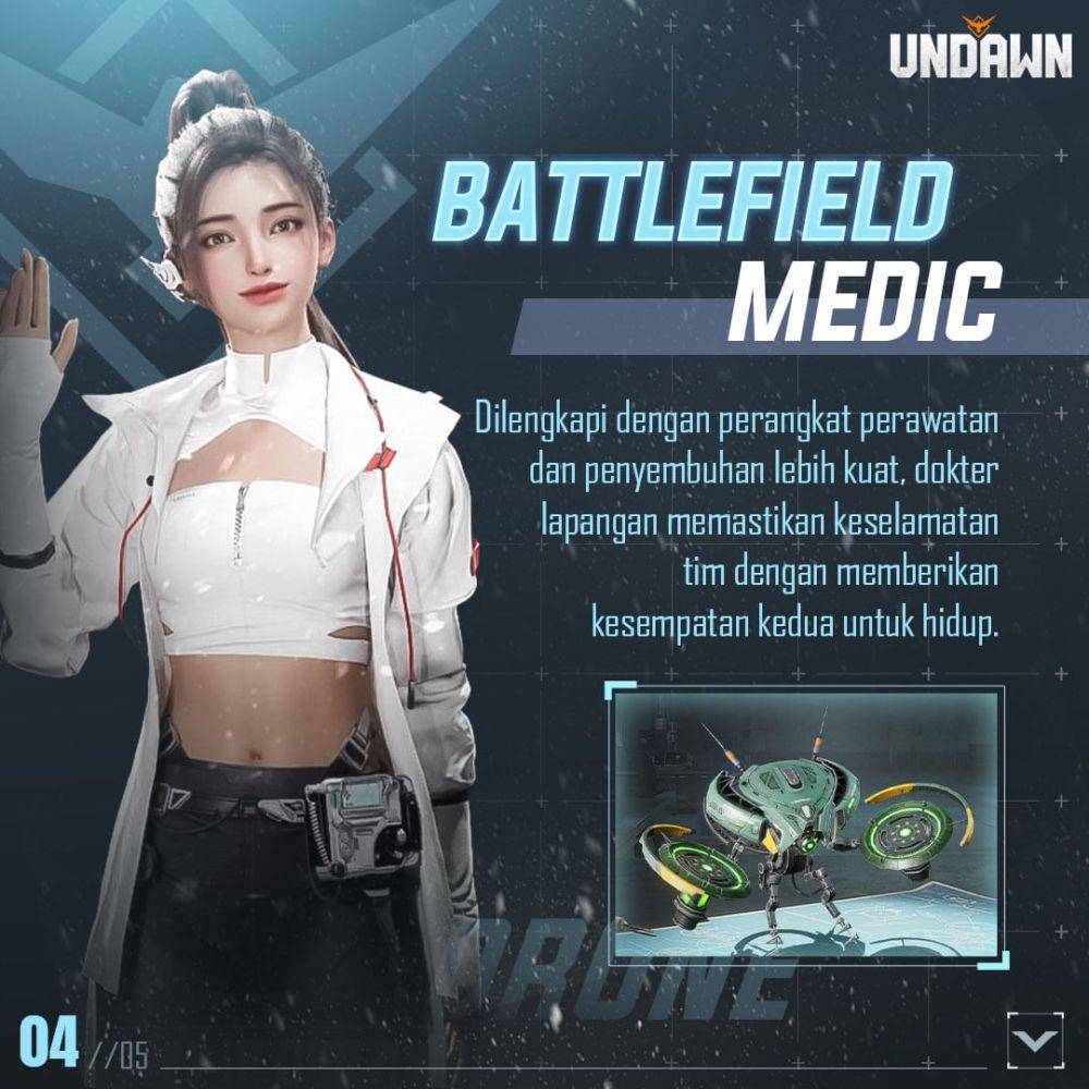 profesi Battlefield Medic di Undawn (dok. Tencent Games/Undawn)
