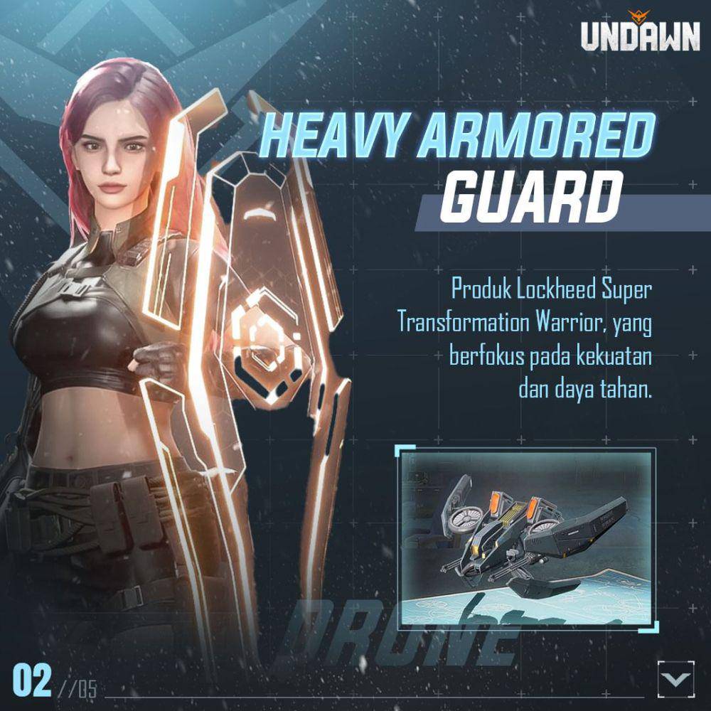 profesi Heavy Armored Guard di Undawn (dok. Tencent Games/Undawn)