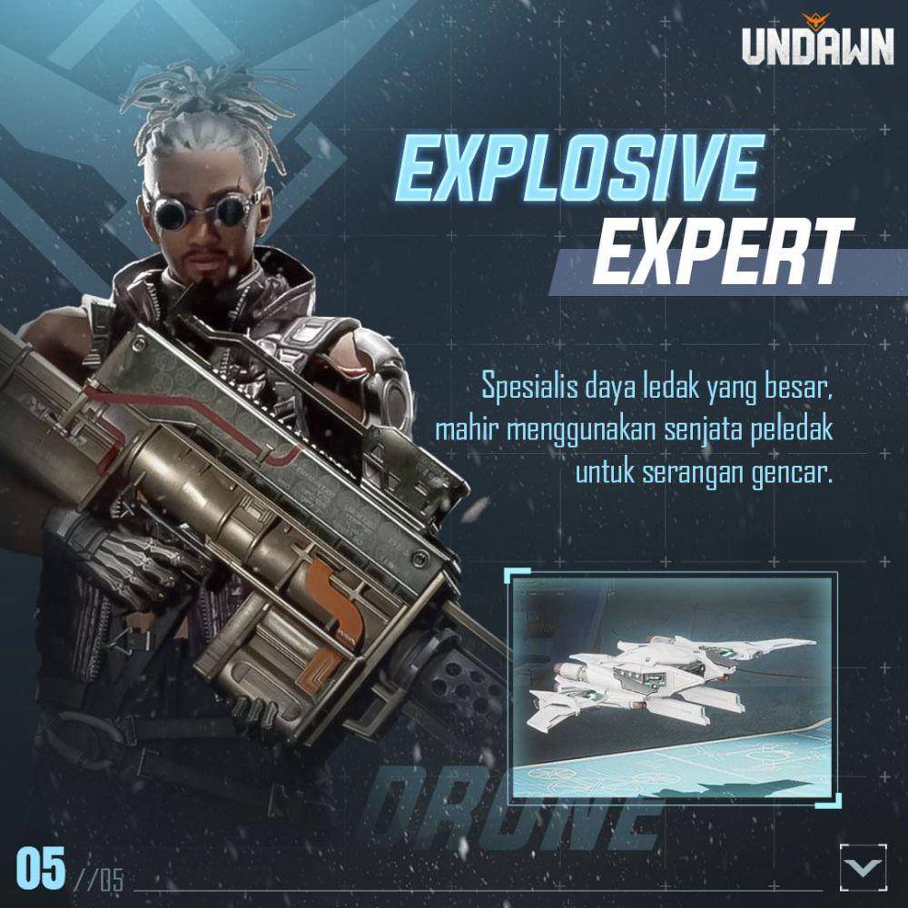 profesi Explosive Expert di Undawn (dok. Tencent Games/Undawn)