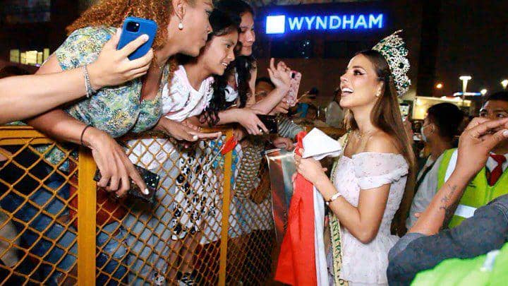 Potret Penyambutan Kepulangan Miss Grand International 2023 di Peru (Instagram.com/missgrandinternational)