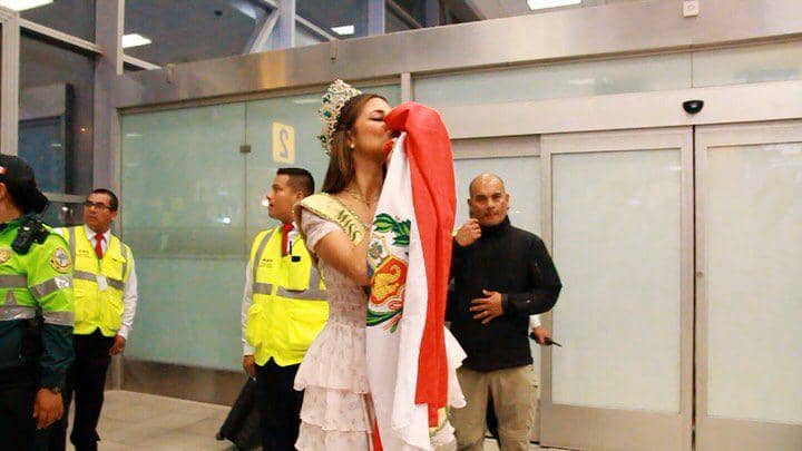 Potret Penyambutan Kepulangan Miss Grand International 2023 di Peru (Instagram.com/missgrandinternational)
