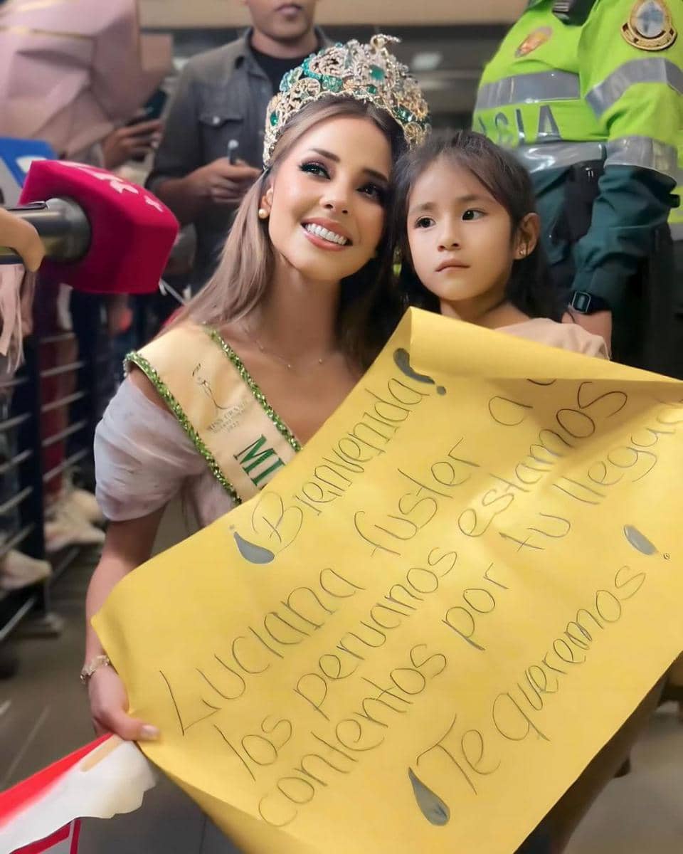 Potret Penyambutan Kepulangan Miss Grand International 2023 di Peru (Instagram.com/missgrandinternational)