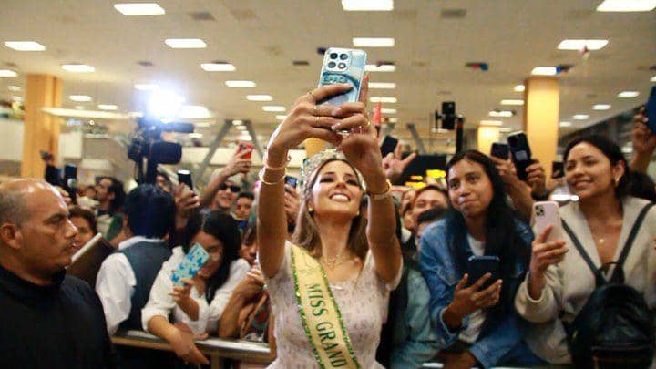 Potret Penyambutan Kepulangan Miss Grand International 2023 di Peru (Instagram.com/missgrandinternational)