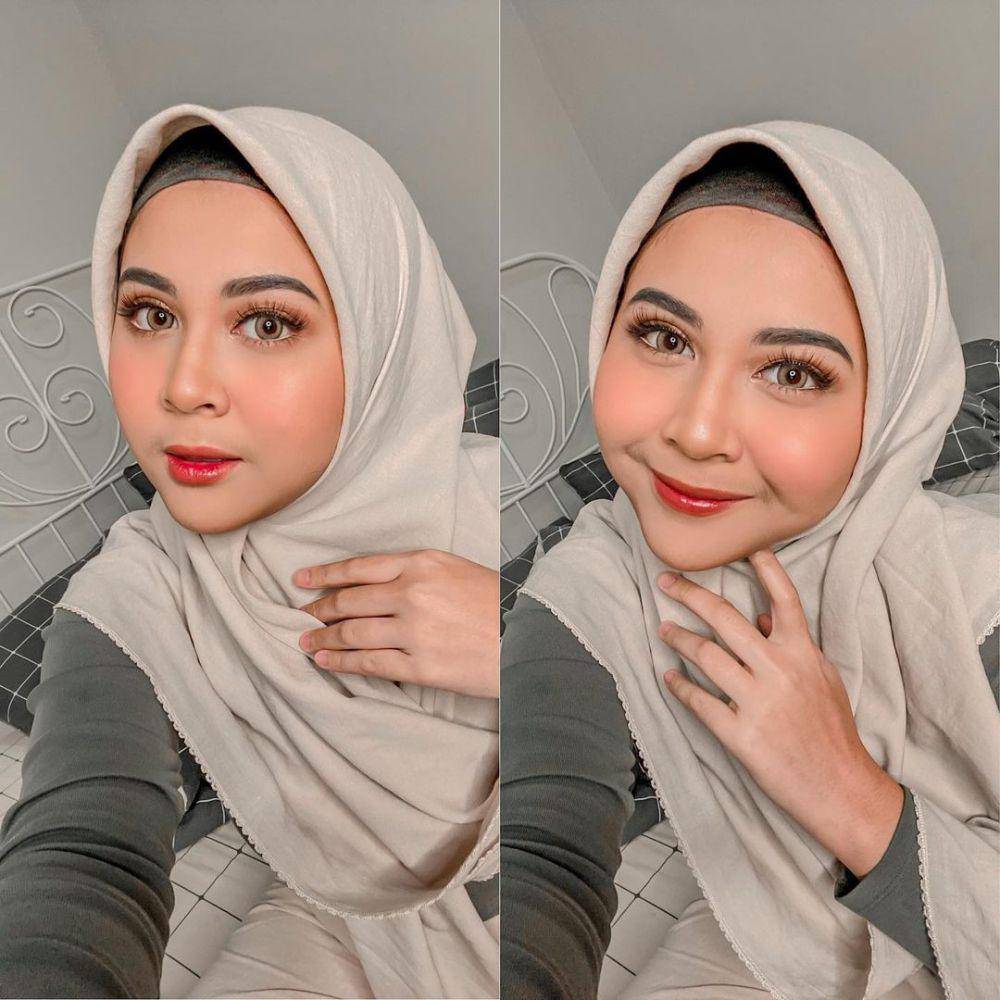 makeup flawless ala Kesha Ratuliu (instagram.com/kesharatuliu05)