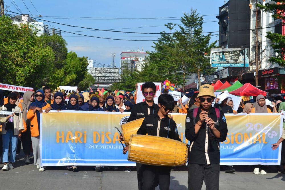 Himpuan Mahasiswa Jurusan Pendidikan Khusus (PKh) Fakultas Ilmu Pendidikan Universitas Negeri Makassar (UNM) menggelar Inclusion Fest/Istimewa