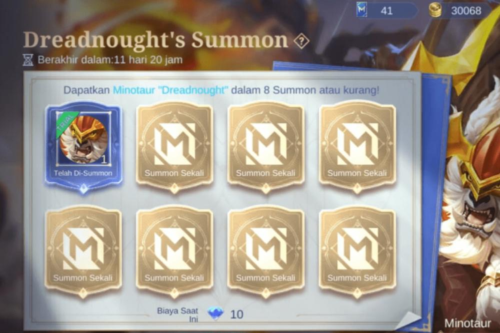 event Dreadnougt's Summon MLBB (dok. Moonton/Mobile Legends)