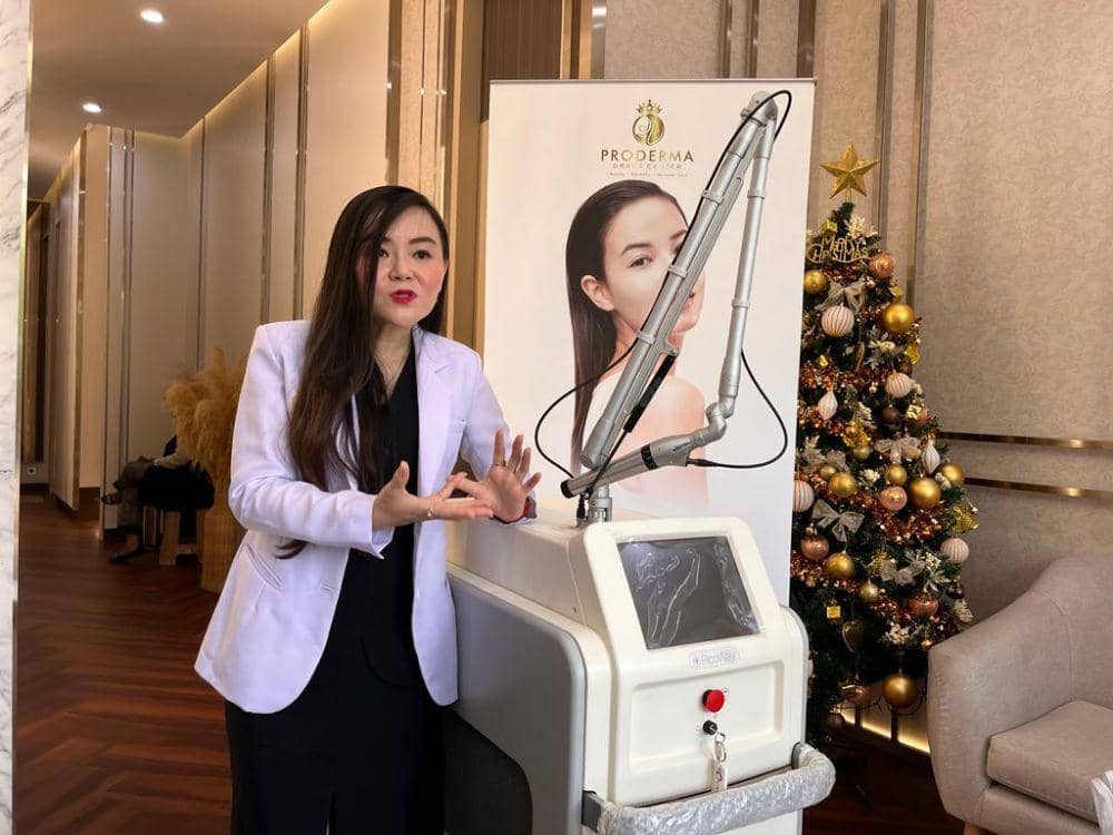 dr. Angeline Dewi, Sp.KK, pemilik klinik Proderma Graha Center yang menghadirkan perawatan Bright Beauty PicoWay (dok. Proderma)