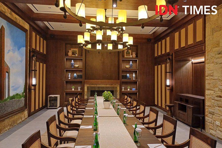 Privet room di Plataran Puncak (IDN Times/Dhiya Awlia Azzahra)