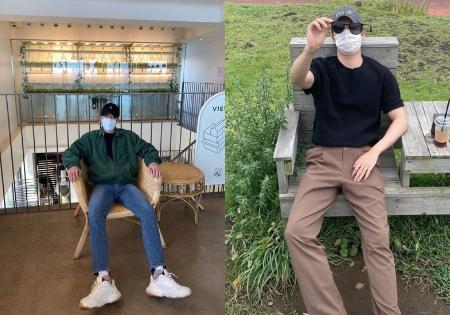 OOTD pakai topi ala Yoo Soo Bin (instagram.com/subinyu1106)