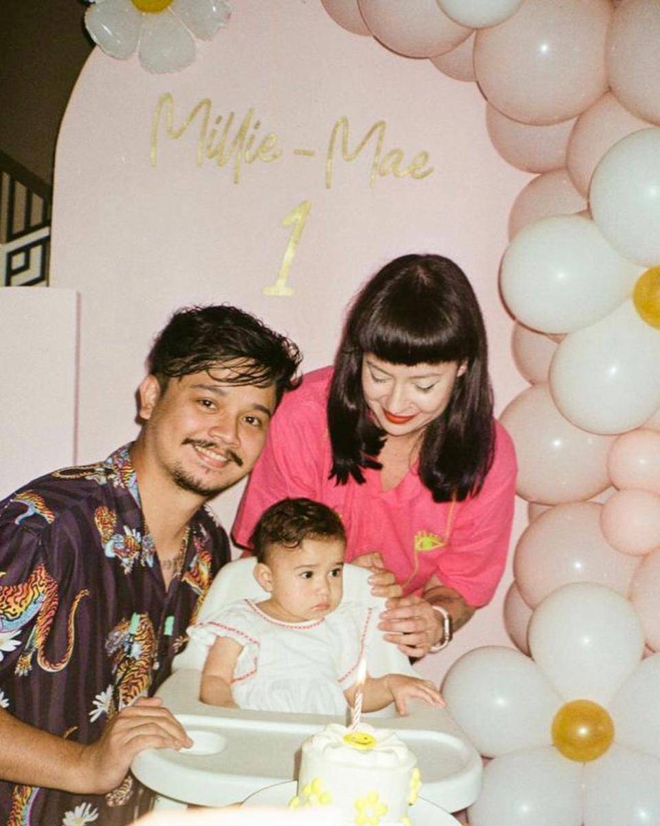 pesta ulang tahun Millie, anak Derby Romero (instagram.com/derbyromero)